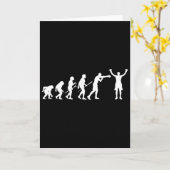 Boxing Evolution - Boksliefhebber Boxer Kickboksen Kaart (Gele Bloem)