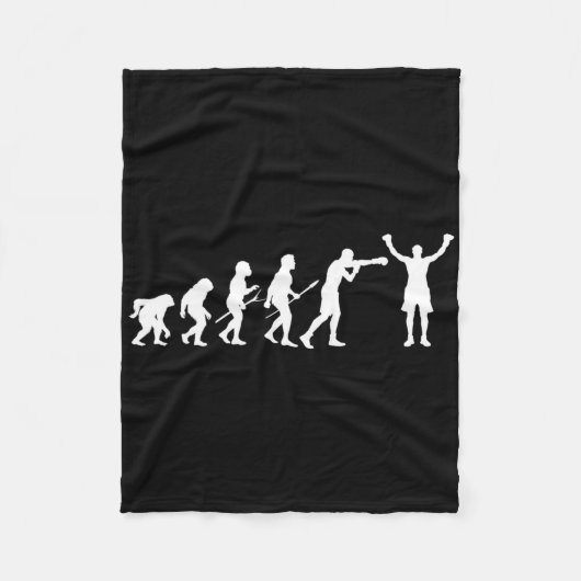 Boxing Evolution - Boxer Kickboxing F Fleece Deken (Voorkant)