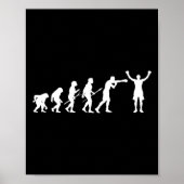 Boxing Evolution - Boxer Kickboxing F Poster (Voorkant)