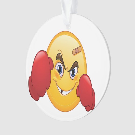 Boxing Fighter Ornament sport (voorkant)