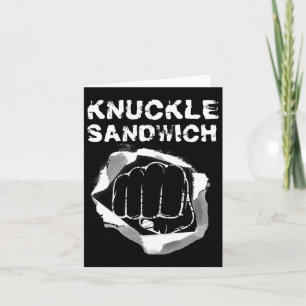 Boxing Fist Punch Knuckle Sandwich Boxer Fighter Kaart