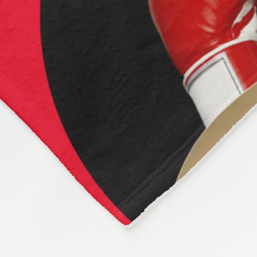BOXING FLEECE DEKEN (Hoek)