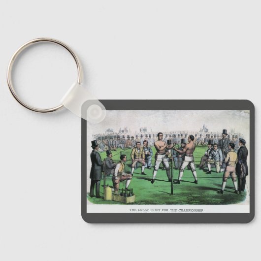  Boxing, Geweldige strijd voor het kampioenschap Sleutelhanger (Achterkant)