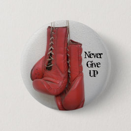 Boxing Ghandschoenen Button nooit opgeven