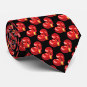Boxing Ghandschoenen Design Necktie Stropdas (Opgerold)