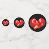 Boxing Ghandschoenen Design Table Confetti (Voorkanten)