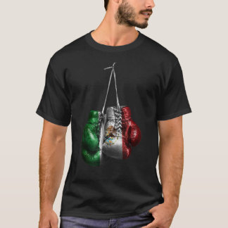 Boxing Ghandschoenen  vlag T-shirt