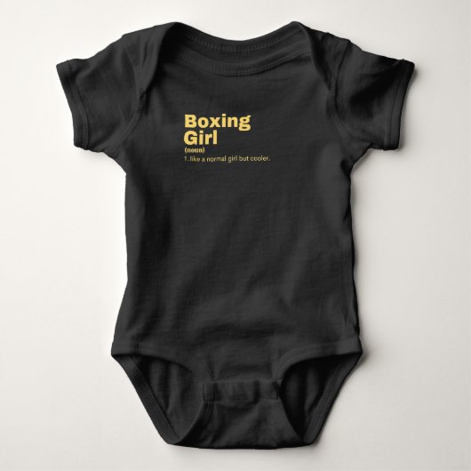 Boxing Girl - Boxing Romper (Voorkant)