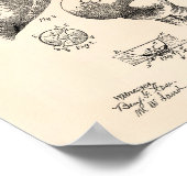 Boxing Glove 1894 Patent Art - Old Peper Poster (Hoek)