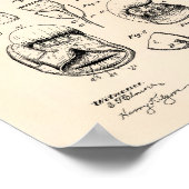 Boxing Glove 1896 Patent Art - Old Peper Poster (Hoek)