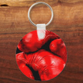 Boxing Glove Boxer Grunge Style Sleutelhanger (Voorkant)