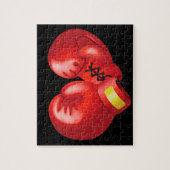 Boxing Glove Design Jigzaag Puzzle Legpuzzel (Verticaal)