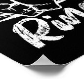 Boxing Glove Funny Boxer Fighter Life is beter Poster (Hoek)