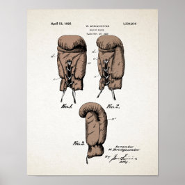  Boxing Glove Patent 1923 Poster