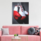 Boxing gloves canvas afdruk (Insitu (Woonkamer))