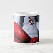 Boxing gloves grote koffiekop (Voorkant)