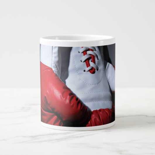 Boxing gloves  grote koffiekop (Voorkant)