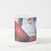 Boxing gloves  matglas koffiemok (Center)