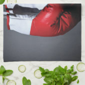 Boxing gloves theedoek (Gevouwen)