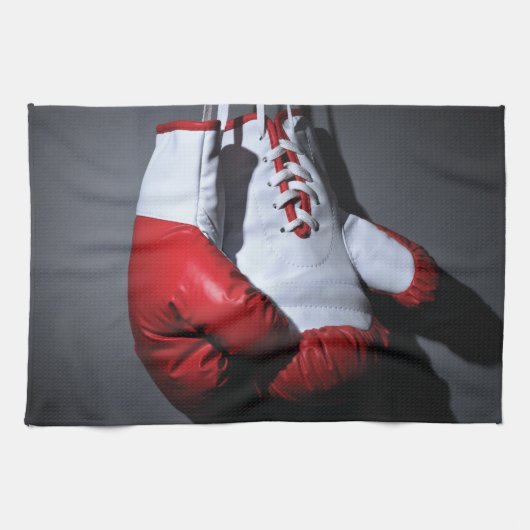 Boxing gloves theedoek (Horizontaal)