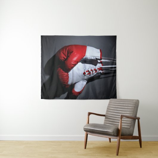 Boxing gloves  wandkleed (In Situ (horizontaal))