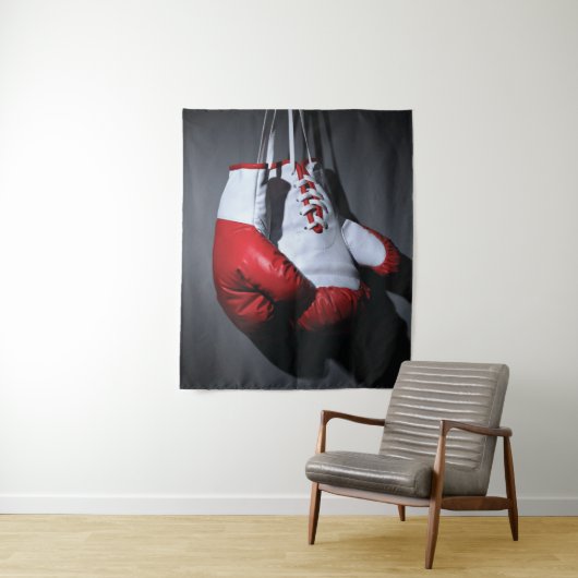 Boxing gloves wandkleed (In situ)