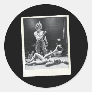 Boxing Gokku Ronde Sticker