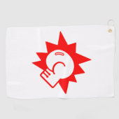 Boxing Golfhanddoek (Horizontaal)
