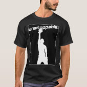 Boxing Gym Workout Graphic Motivation Unstoppable T-shirt (Voorkant)