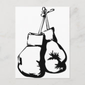 Boxing-handschoenen Briefkaart (Voorkant)