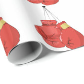 Boxing-handschoenen Cadeaupapier (Rol Hoek)