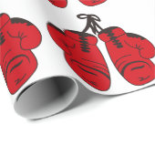 Boxing-handschoenen Cadeaupapier (Rol Hoek)