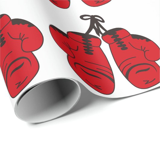 Boxing-handschoenen Cadeaupapier (Rol Hoek)