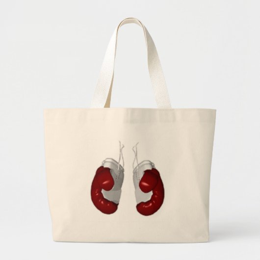 Boxing-handschoenen Grote Tote Bag (Voorkant)