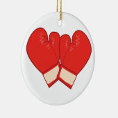 Boxing-handschoenen Keramisch Ornament (Rechts)