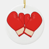 Boxing-handschoenen Keramisch Ornament (Voorkant)
