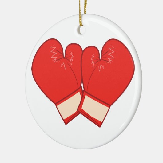 Boxing-handschoenen Keramisch Ornament (Links)