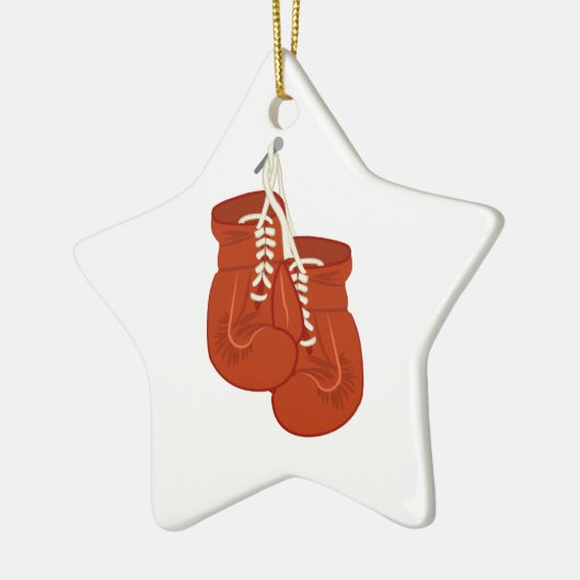 Boxing-handschoenen Keramisch Ornament (Links)