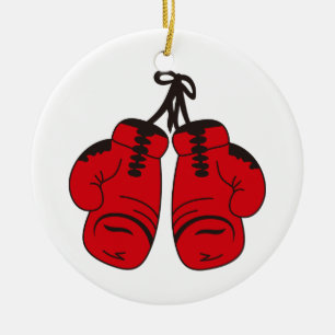 Boxing-handschoenen Keramisch Ornament