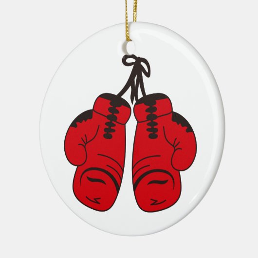 Boxing-handschoenen Keramisch Ornament (Links)