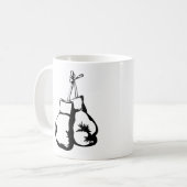 Boxing-handschoenen Koffiemok (Voorkant links)