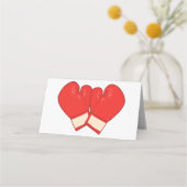 Boxing-handschoenen Plaatskaartje (Voorkant)