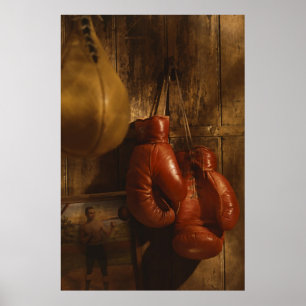 Boxing-handschoenen Poster