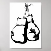 Boxing-handschoenen Poster (Voorkant)