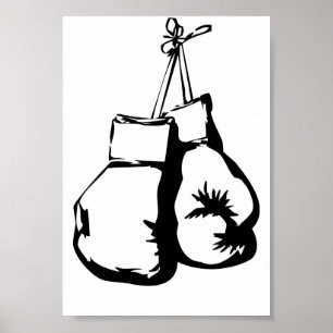 Boxing-handschoenen Poster
