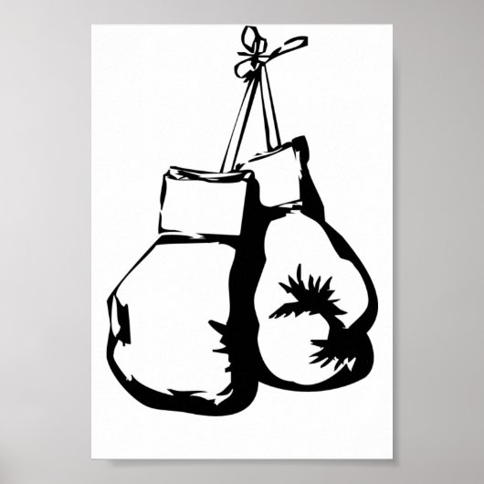 Boxing-handschoenen Poster (Voorkant)