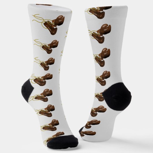 Boxing-handschoenen Sokken (Gebogen)