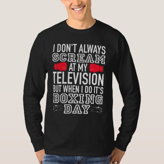Boxing-handschoenen T-shirt (Voorkant)