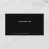 Boxing-handschoenen Visitekaartje (Achterkant)