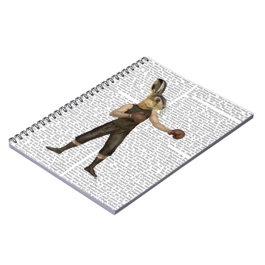 Boxing Hare Notitieboek (Linkerzijde)